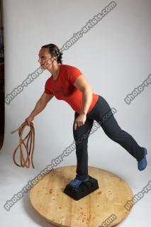 ANGELINA STANDING POSE WITH LASSO